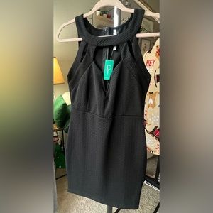 Black Zip Up Dress